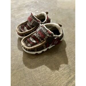 Twisted x Driving Moc Aztec Shoes Multi-Color, Toddler Size 5
